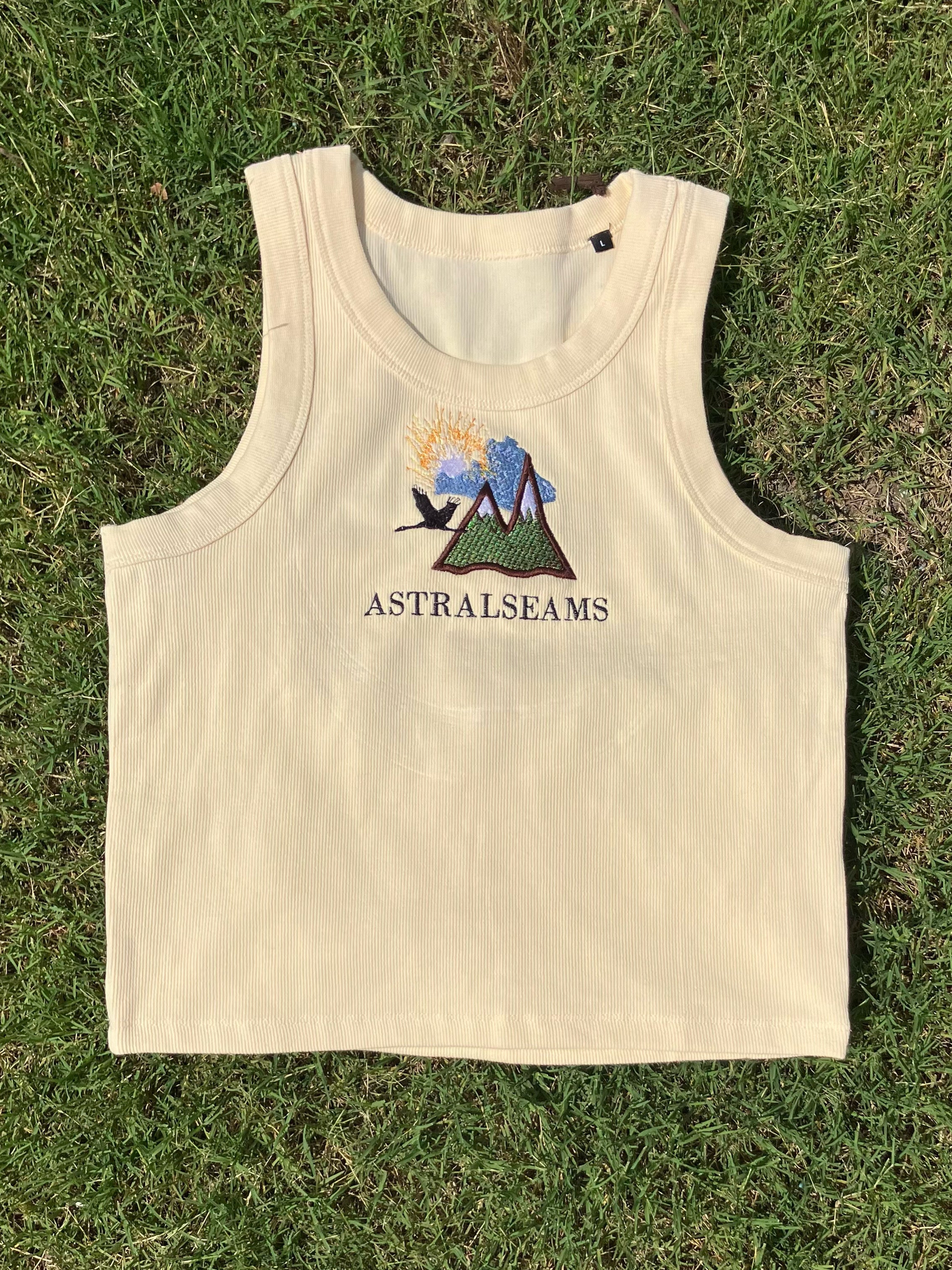 ‘Nature Girl’ Cropped Tank Top